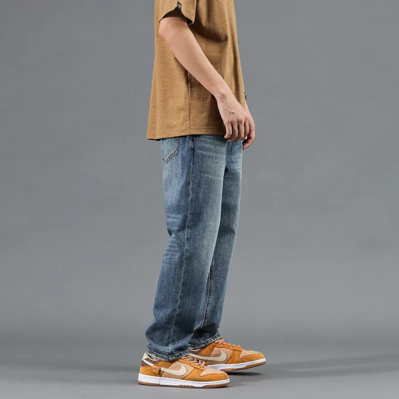 Jeep SS24 Jeans Unisex Tea Dyed Blue-10