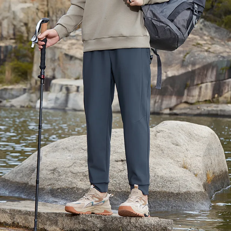 Jeep Casual Pants Unisex Time Gray-9