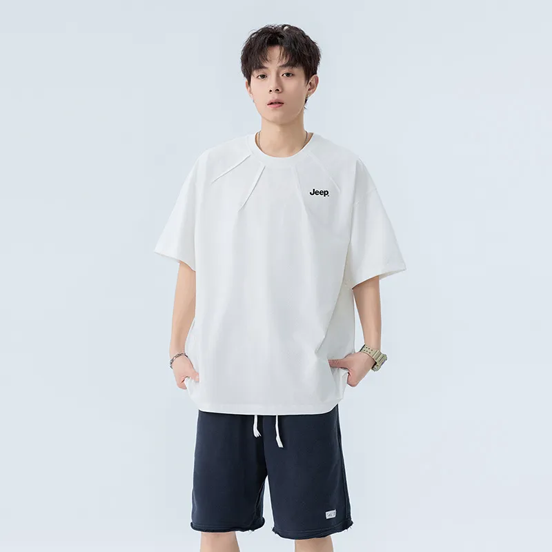 Jeep T Shirts Unisex White-2