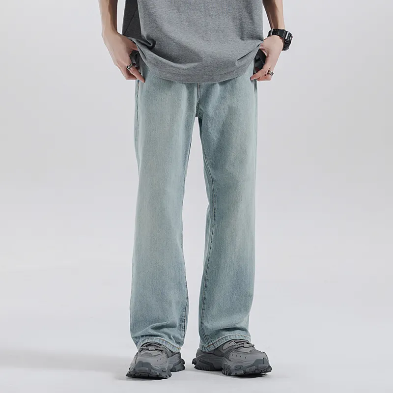 Jeep SS24 Jeans Unisex Tea Dyed Blue-2