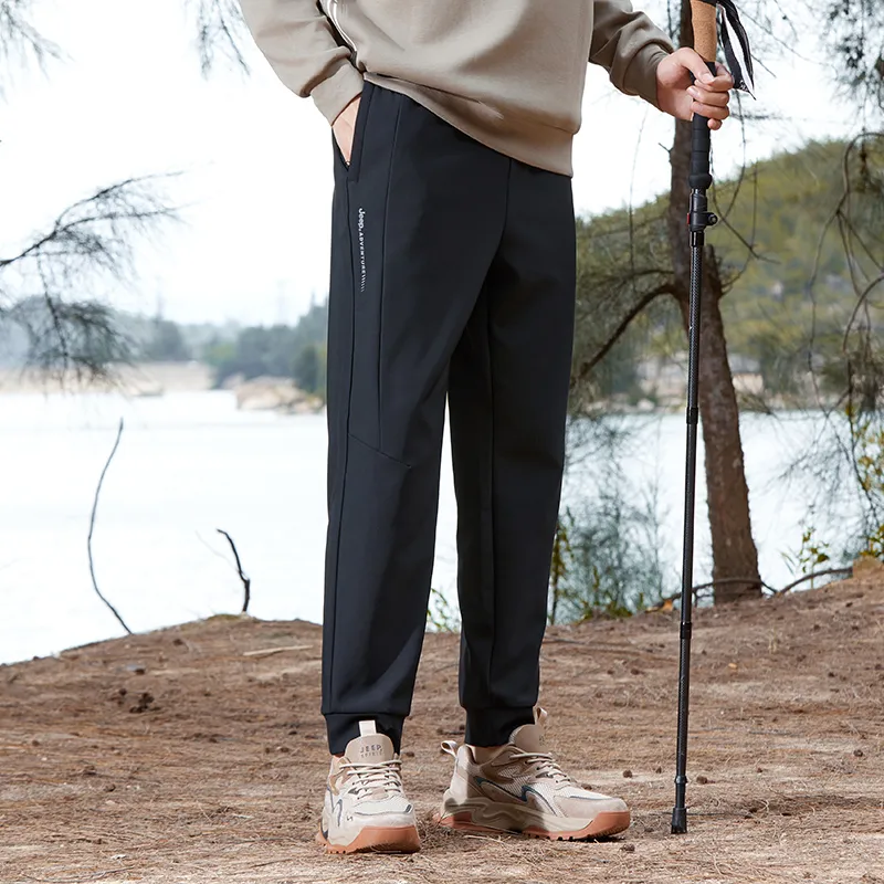 Jeep Casual Pants Unisex Time Gray-5