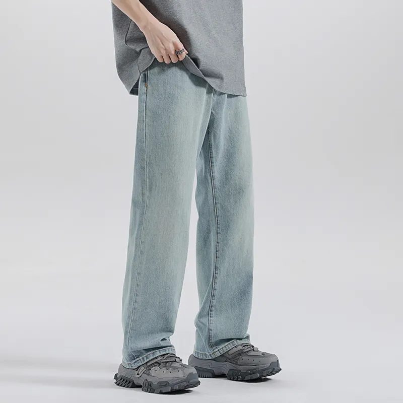 Jeep SS24 Jeans Unisex Tea Dyed Blue-3