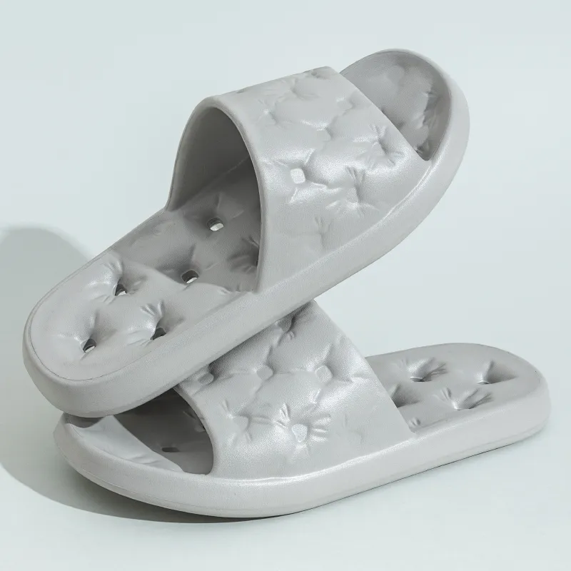 Ailise Slippers Gray/Khaki/Pink/Purple/Green-2