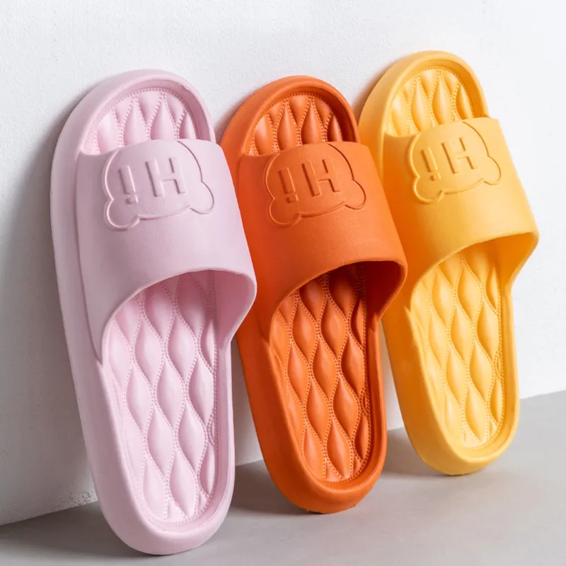 Ailise Sandal Slippers Orange/Pink/Yellow/Black/Gray-9