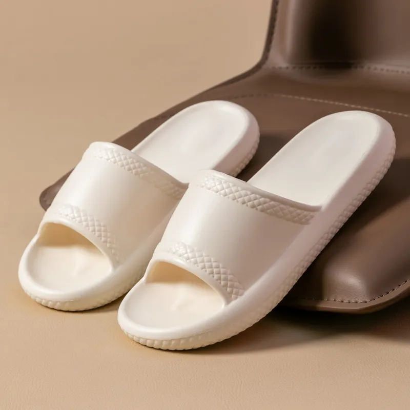 Ailise Slippers Pink/Black/Green/Milk White-16