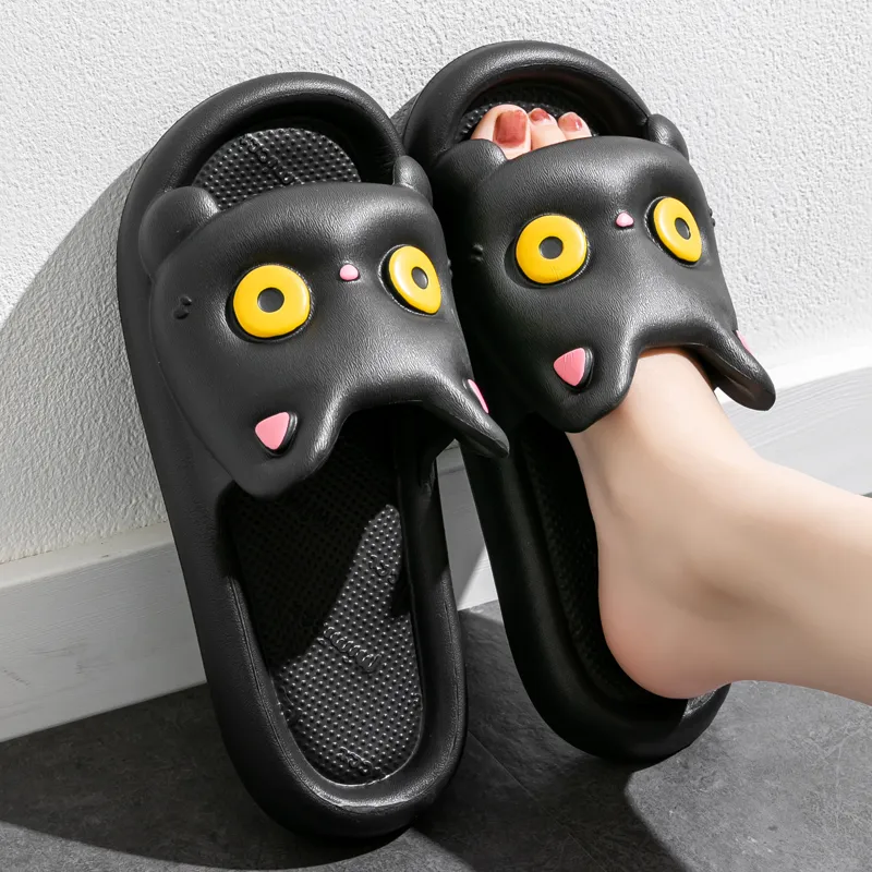 Ailise Slippers White/Pink/Black/Khaki-12