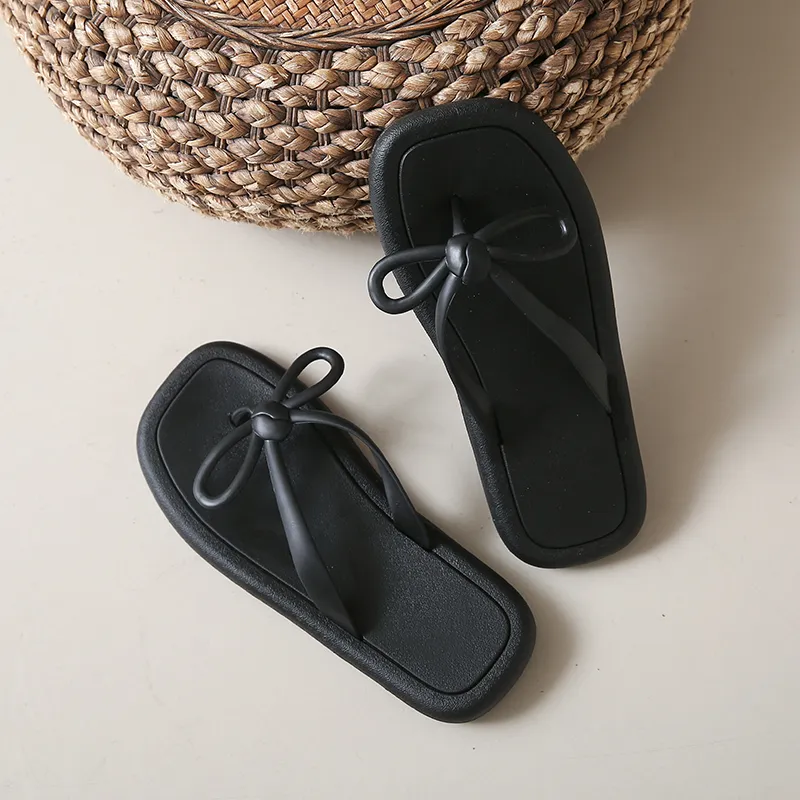 Ailise Sandal Slippers White/Black/Pink-6