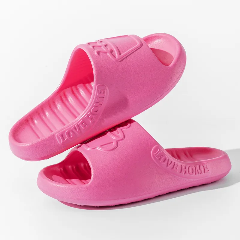 Ailise Home Slippers Pink/Black/Gray/Green/Rose Red/Dark Blue/Purple-23