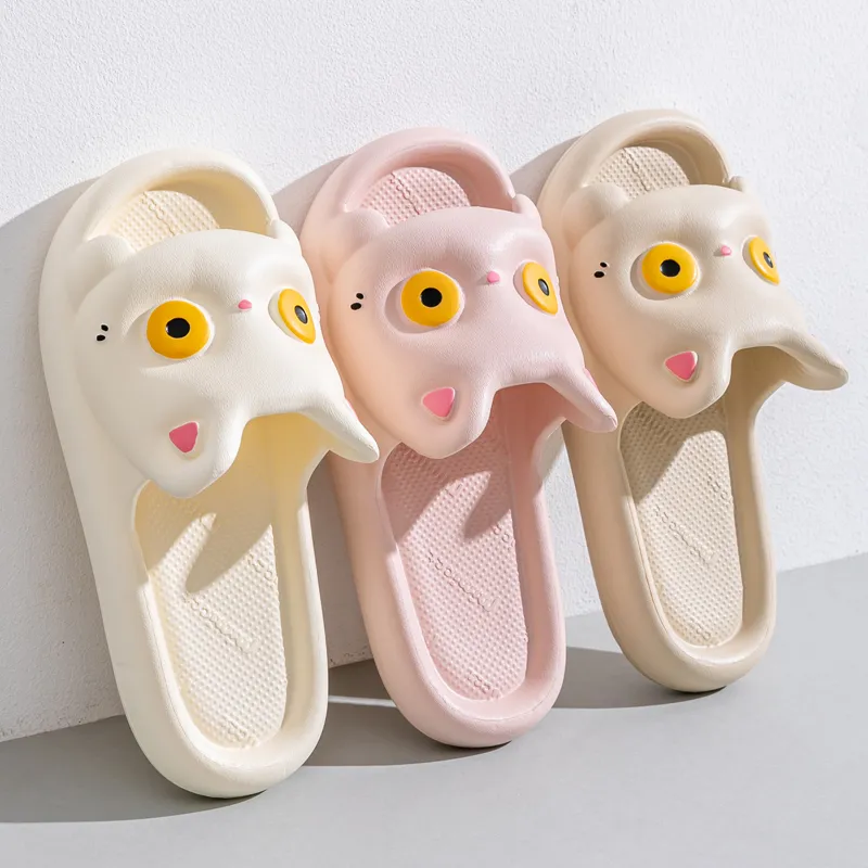 Ailise Slippers White/Pink/Black/Khaki-16