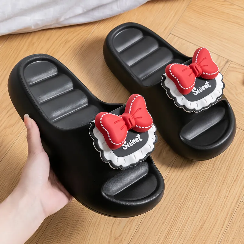 Ailise Sandal Slippers Khaki/Milk White/Black-12