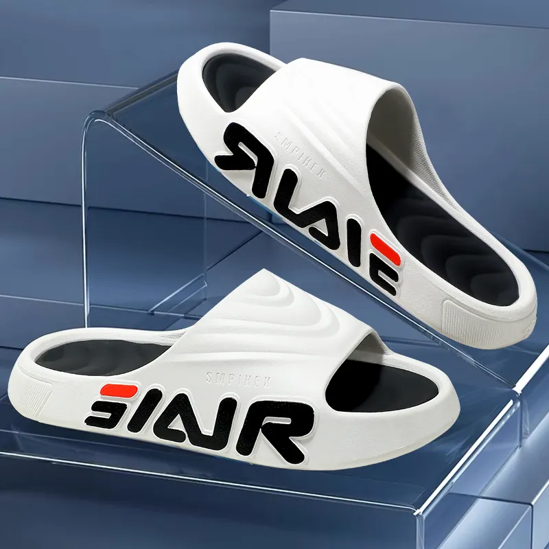 Ailise Sandal Slippers White Gray/White Green/White Black/White Blue/Black White-12