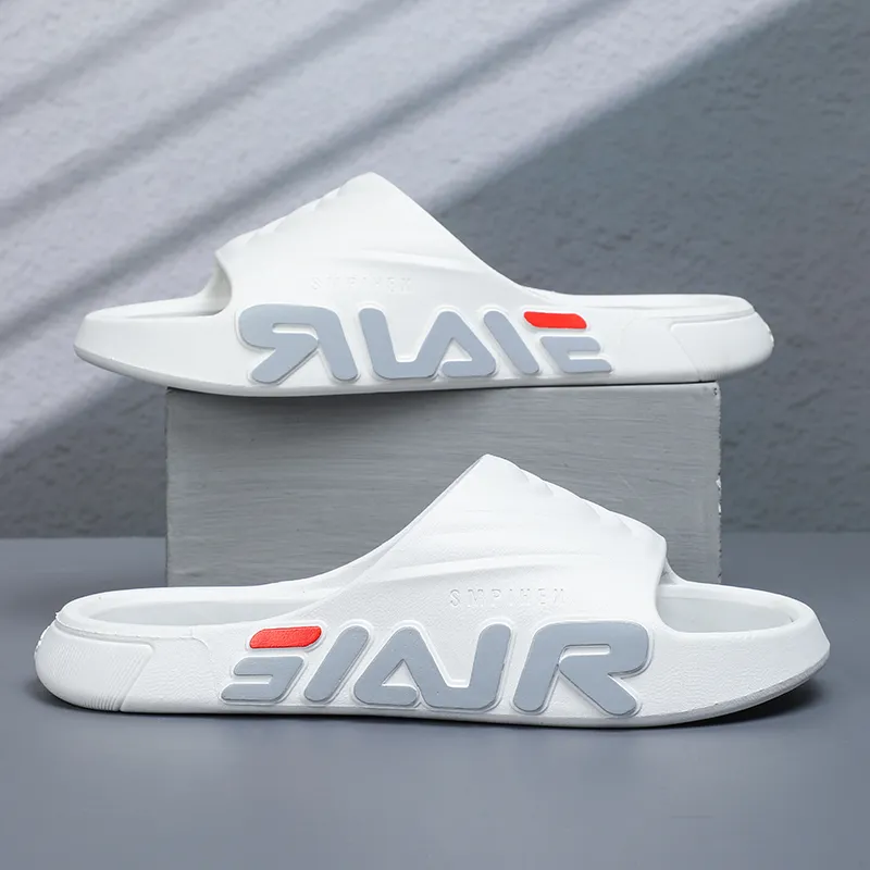 Ailise Sandal Slippers White Gray/White Green/White Black/White Blue/Black White-1