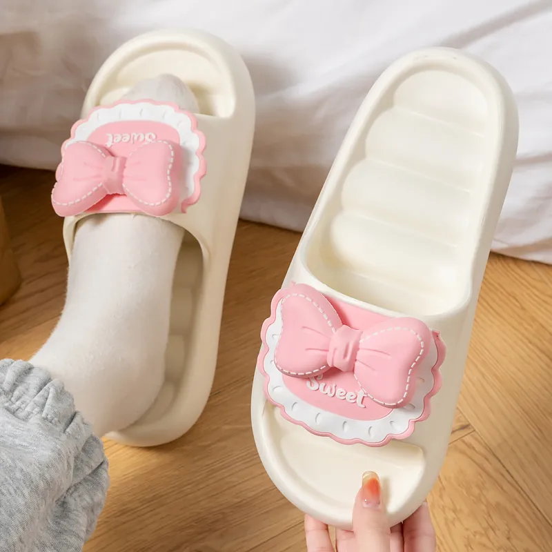 Ailise Sandal Slippers Khaki/Milk White/Black-7