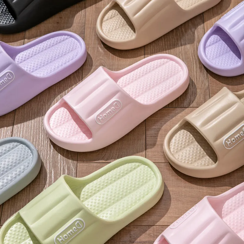 Ailise Slippers Pink/Black/Gray/Khaki/Green/Purple-13