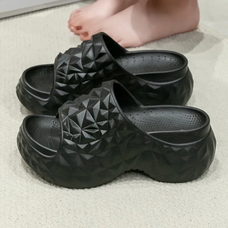 Ailise Slippers Khaki/White/Black-9