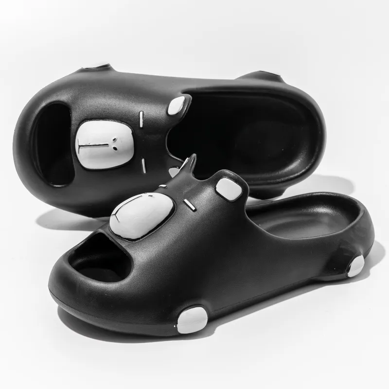 Ailise Sandal Slippers Pink/Black/Coffee/Khaki-6