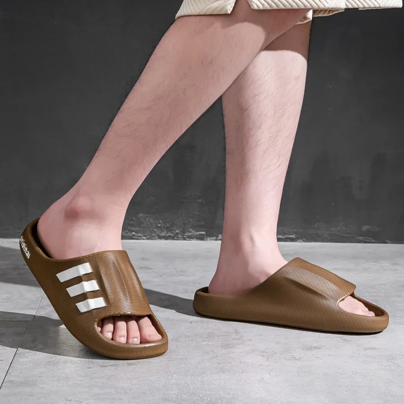 Ailise Slippers Red/Black/Coffee/Milk White-14