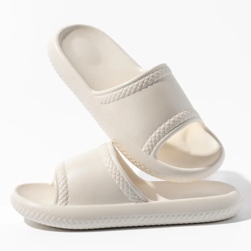 Ailise Slippers Pink/Black/Green/Milk White-14