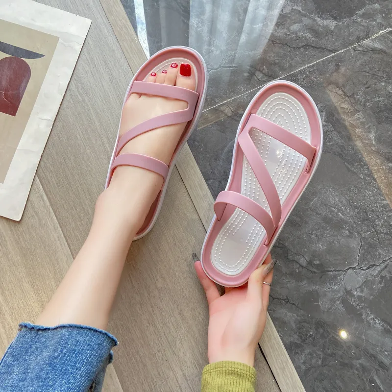 Ailise Slippers Black/Pink/Purple-6