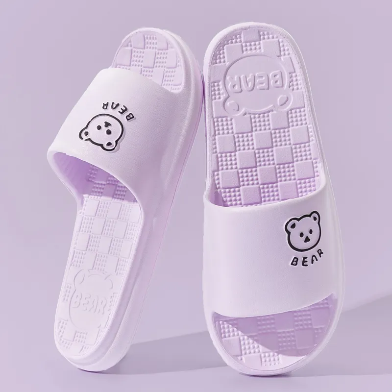 Ailise Sandal Slippers White/Pink/Purple/Black/Gray/Coffee-11