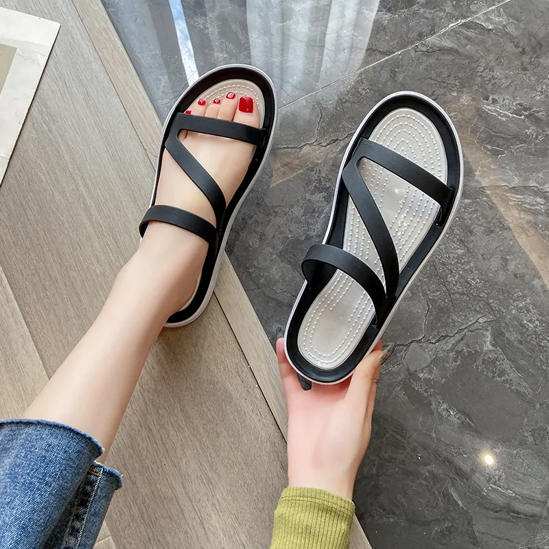 Ailise Slippers Black/Pink/Purple-2