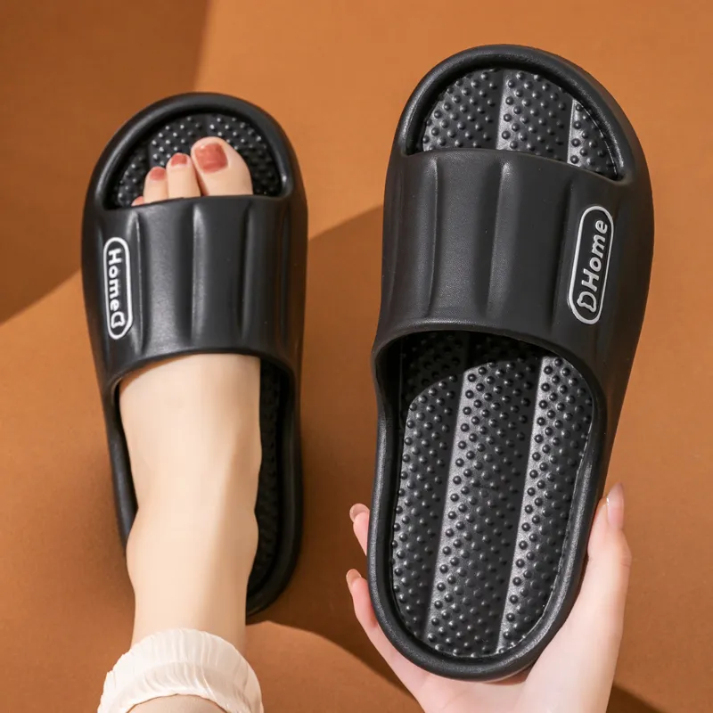 Ailise Slippers Pink/Black/Gray/Khaki/Green/Purple-9