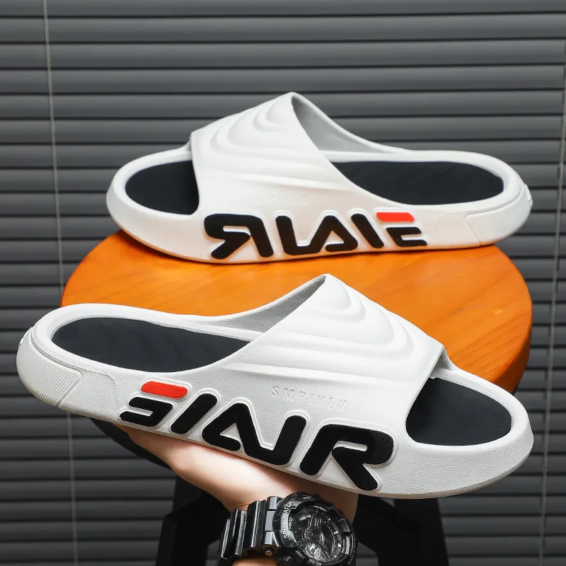 Ailise Sandal Slippers White Gray/White Green/White Black/White Blue/Black White-14