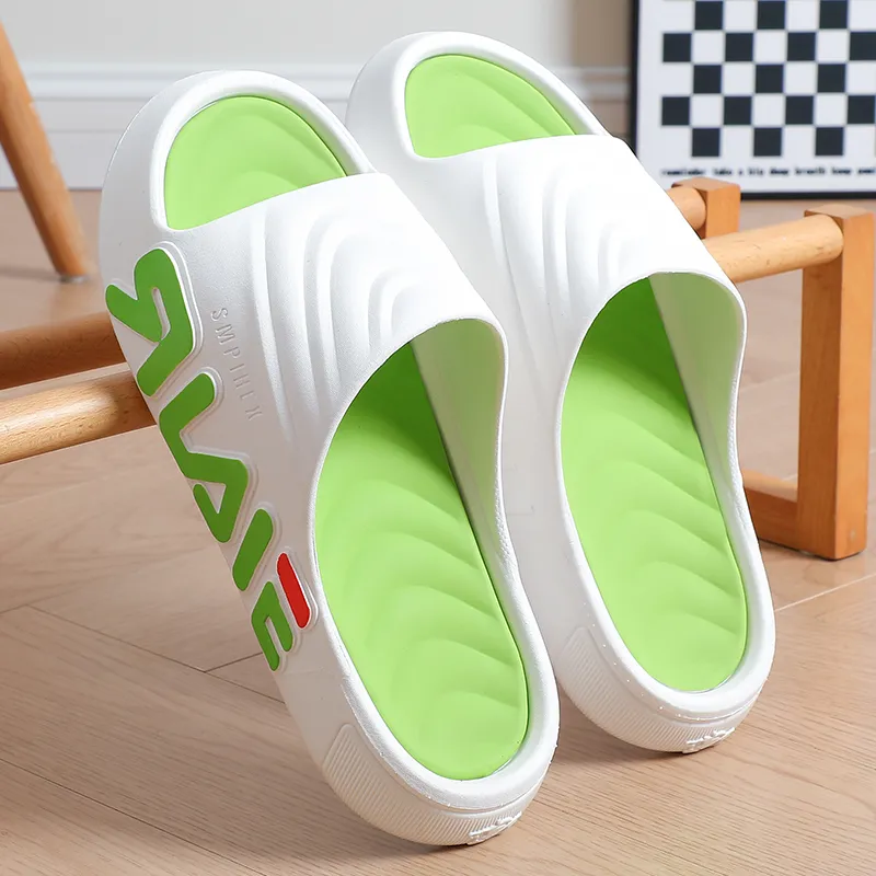 Ailise Sandal Slippers White Gray/White Green/White Black/White Blue/Black White-6
