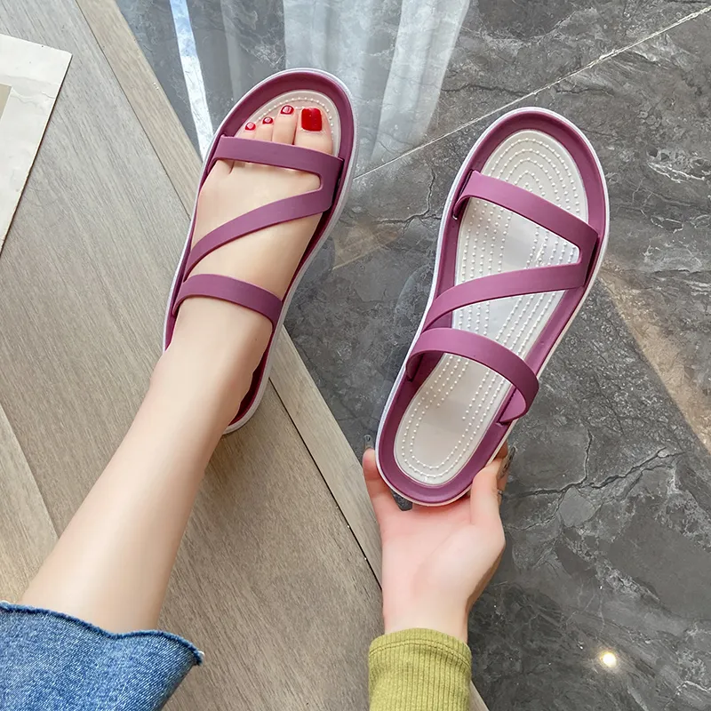 Ailise Slippers Black/Pink/Purple-11