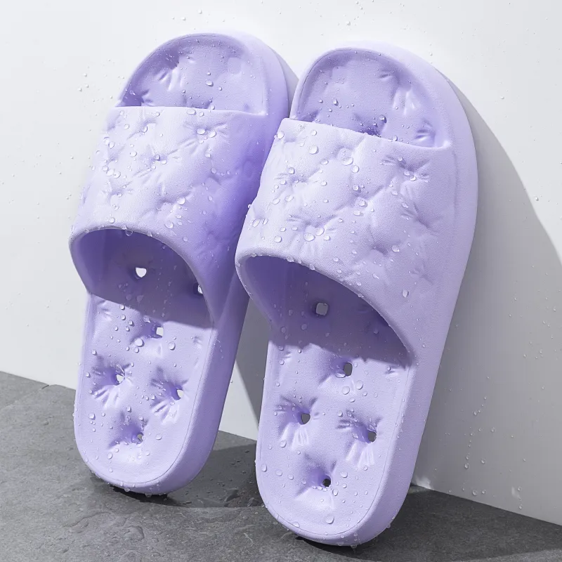 Ailise Slippers Gray/Khaki/Pink/Purple/Green-17