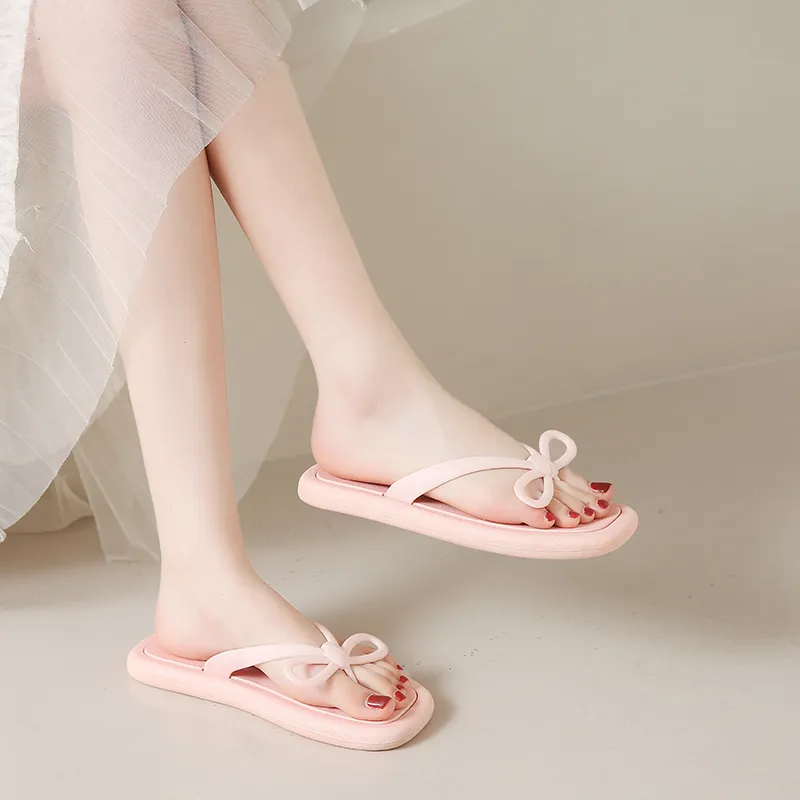 Ailise Sandal Slippers White/Black/Pink-13