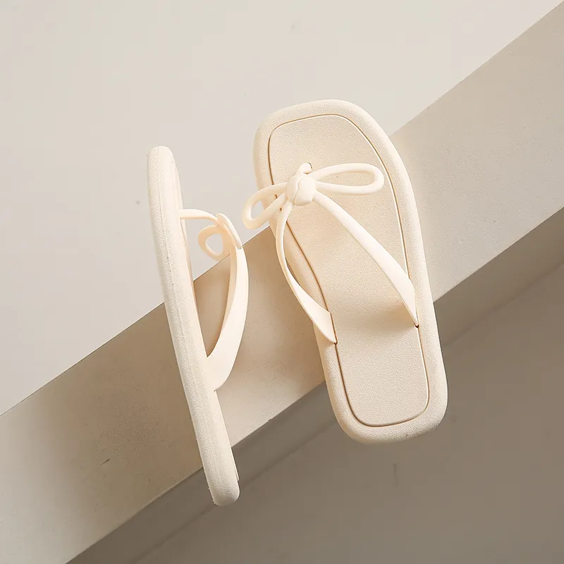Ailise Sandal Slippers White/Black/Pink-1