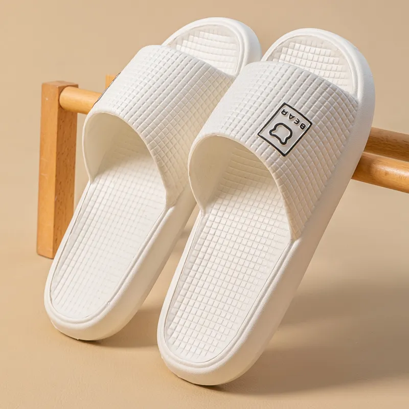 Ailise Home Slippers White Pink/Green/Sea Blue/Black-4