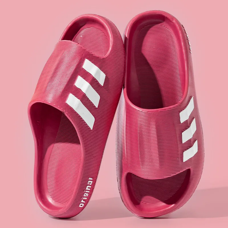 Ailise Slippers Red/Black/Coffee/Milk White-2
