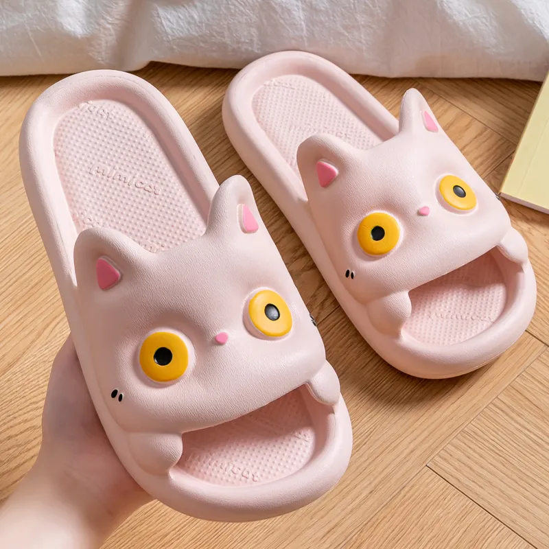 Ailise Slippers White/Pink/Black/Khaki-5