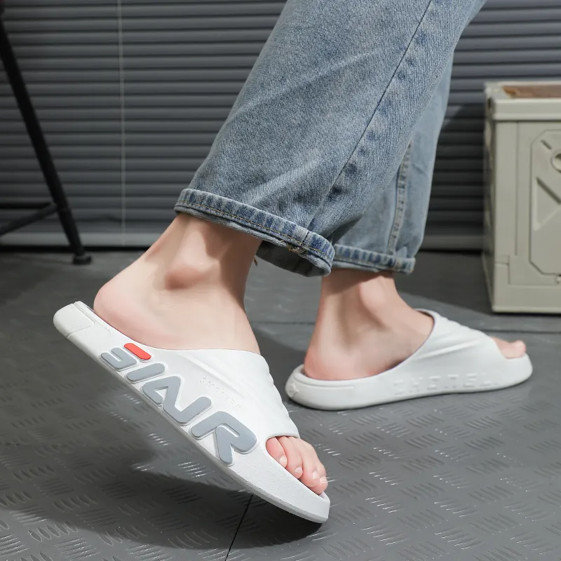 Ailise Sandal Slippers White Gray/White Green/White Black/White Blue/Black White-3