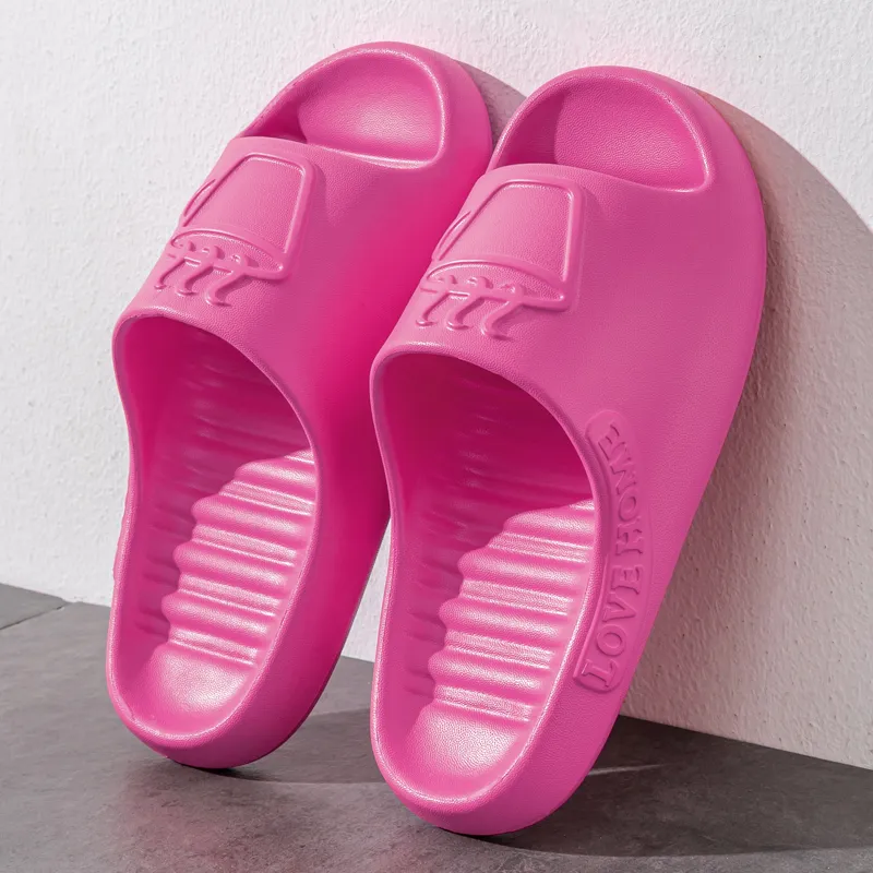 Ailise Home Slippers Pink/Black/Gray/Green/Rose Red/Dark Blue/Purple-21