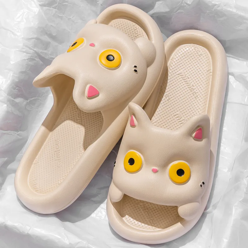 Ailise Slippers White/Pink/Black/Khaki-15
