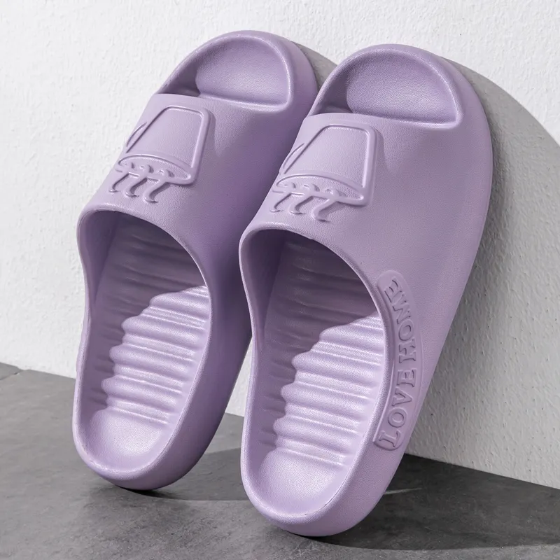 Ailise Home Slippers Pink/Black/Gray/Green/Rose Red/Dark Blue/Purple-31