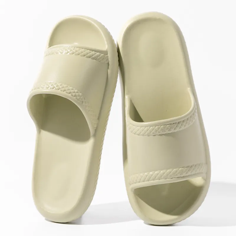 Ailise Slippers Pink/Black/Green/Milk White-10