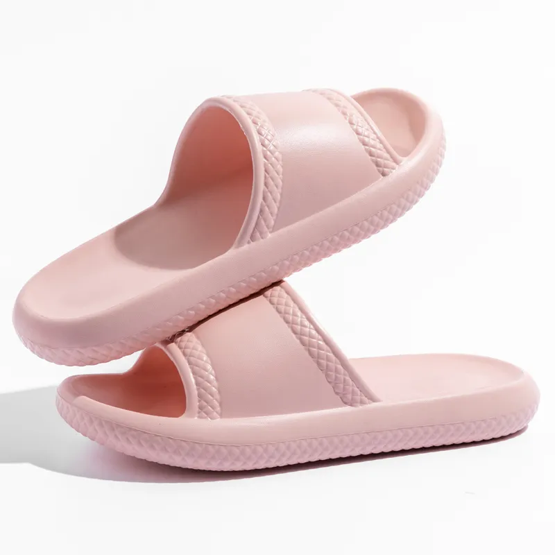 Ailise Slippers Pink/Black/Green/Milk White-1