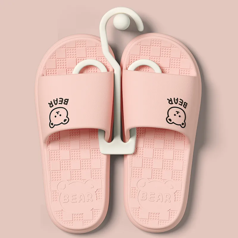 Ailise Sandal Slippers White/Pink/Purple/Black/Gray/Coffee-7