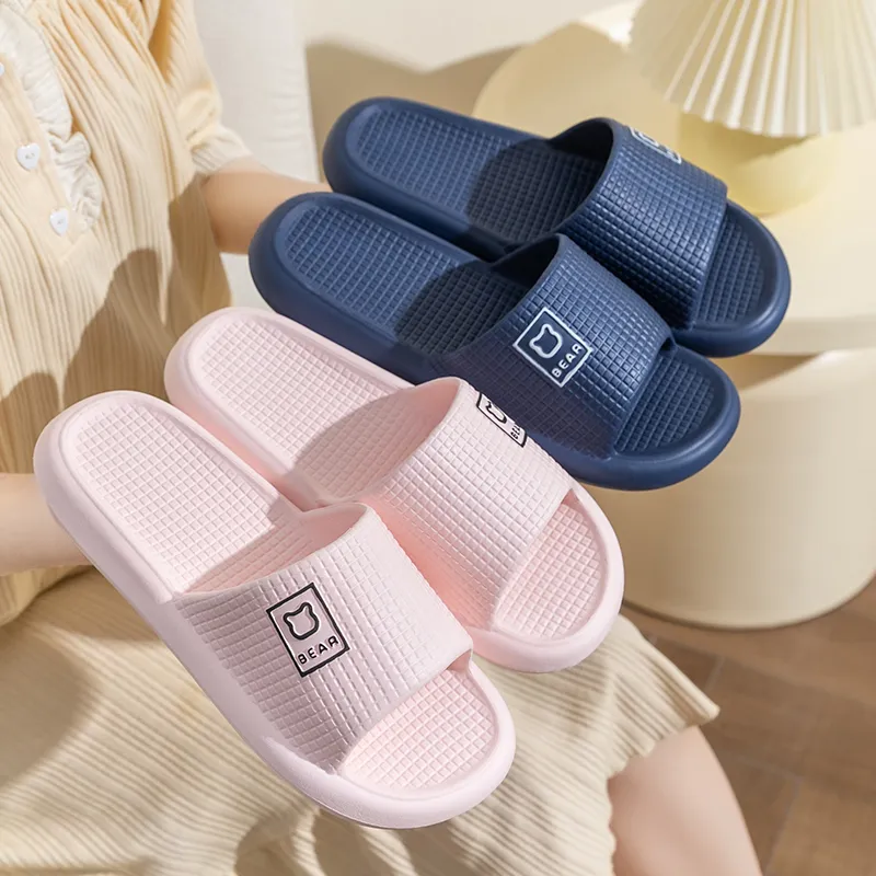 Ailise Home Slippers White Pink/Green/Sea Blue/Black-8