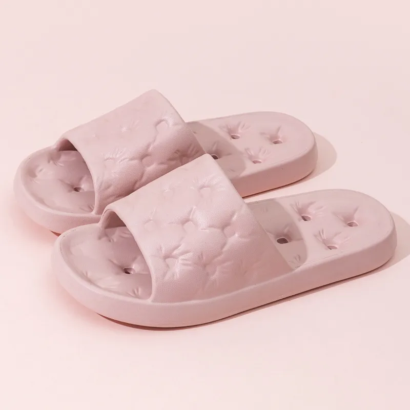 Ailise Slippers Gray/Khaki/Pink/Purple/Green-10