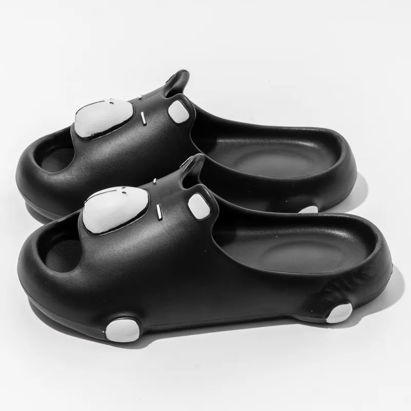 Ailise Sandal Slippers Pink/Black/Coffee/Khaki-8