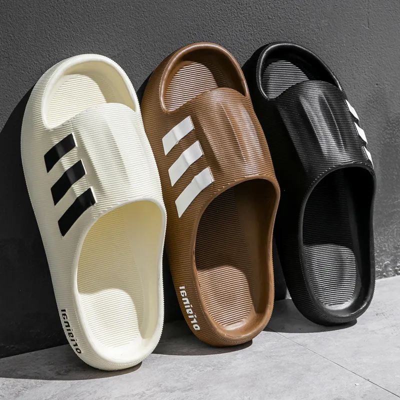 Ailise Slippers Red/Black/Coffee/Milk White-9