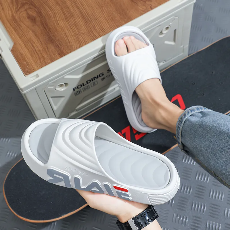 Ailise Sandal Slippers White Gray/White Green/White Black/White Blue/Black White-4