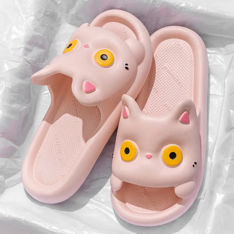 Ailise Slippers White/Pink/Black/Khaki-8