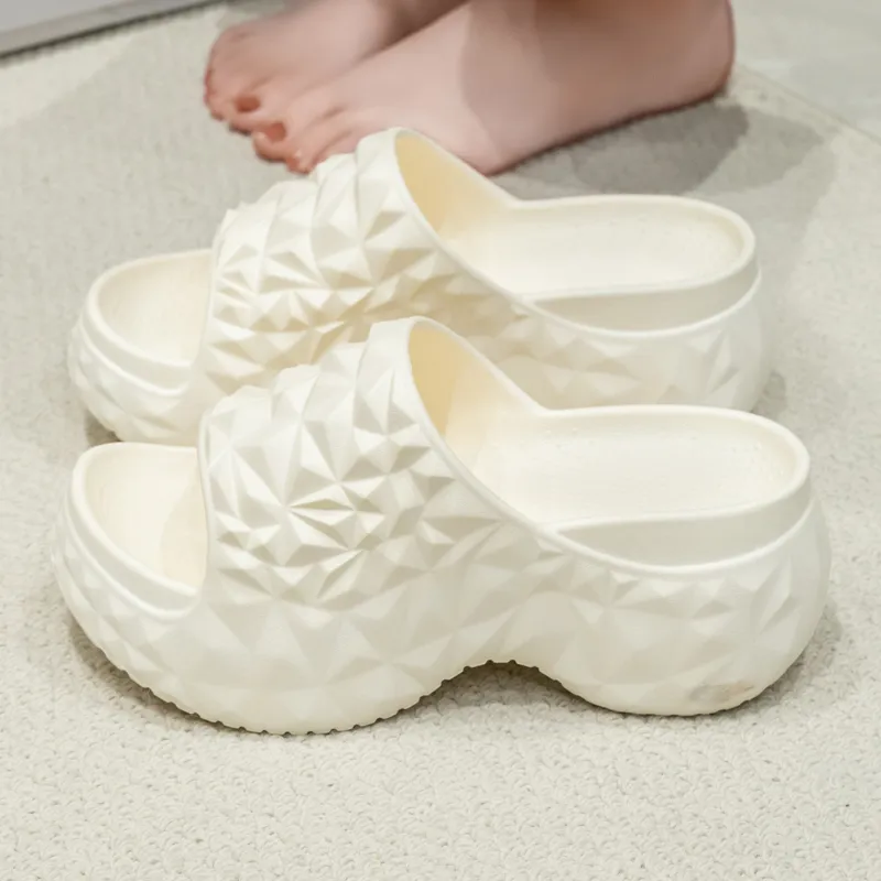 Ailise Slippers Khaki/White/Black-5