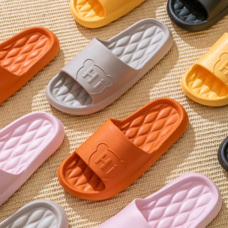 Ailise Sandal Slippers Orange/Pink/Yellow/Black/Gray-4